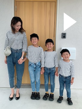 「3BOYS」｜saoriさん（キッズ・171cm）の夏コーディネート