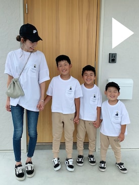 「3BOYS」｜saoriさん（キッズ・171cm）の夏コーディネート