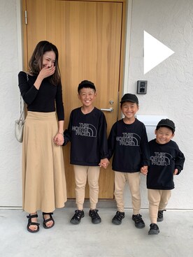 「3BOYS」｜saoriさん（キッズ・171cm）の秋コーディネート