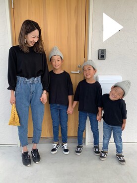 「3BOYS」｜saoriさん（キッズ・171cm）の秋コーディネート