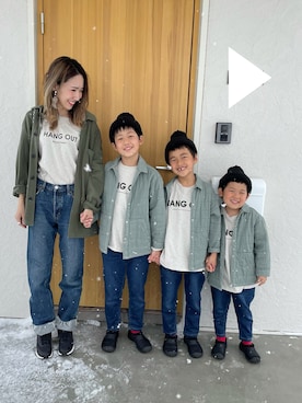 saoriさん（キッズ・171cm）の春コーディネート