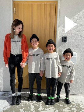 「3BOYS」｜saoriさん（キッズ・171cm）の春コーディネート