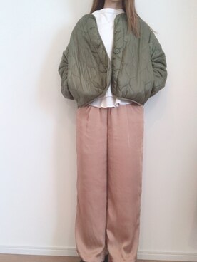 renaさん（レディース・160cm）の秋コーディネート