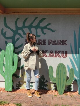 cocoaさん（レディース・162cm）の春コーディネート