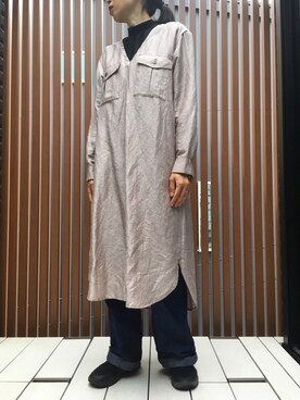 「northface」｜「アイテム（ワンピース/ドレス）」を使った、なひっぺ。さん（レディース・161cm）の夏コーディネート