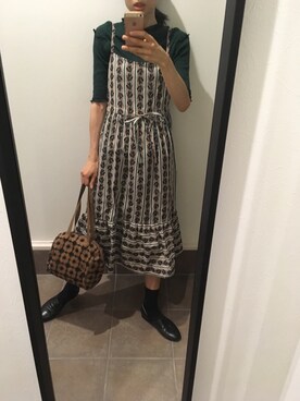 ブルーベリージャガードキャミソールワンピースを使ったコーディネート一覧 Wear