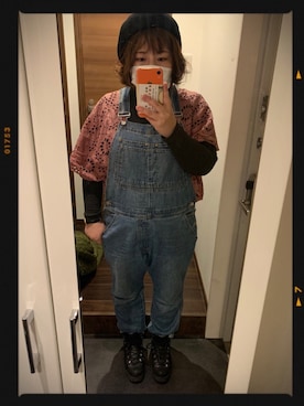 「UNIQLO（ユニクロ）のエクストラファインメリノリブタートルネックセーター（長袖）（ニット/セーター）」を使った、yamaさん（レディース・152cm）の冬コーディネート