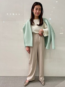 窪田さんのコーディネート