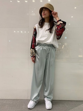 窪田さんのコーディネート