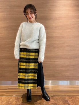 窪田さんのコーディネート