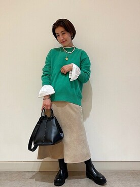 窪田さんのコーディネート