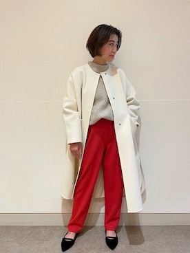 「STATUS」｜窪田さん（レディース・154cm）の冬コーディネート