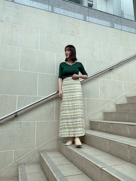 mikiさん（レディース・151cm）の春コーディネート