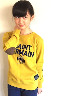 「Tappet（タペット）のアイテム（トップス）」を使った、mirumiruさん（キッズ・149cm）の秋コーディネート