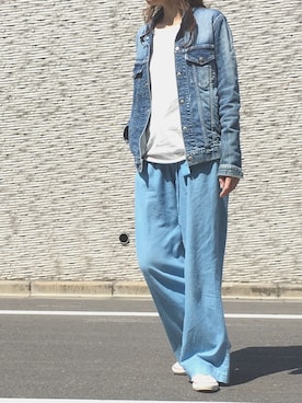 「ARCHI（アーキ）のアイテム」を使った、mikiさん（レディース・170cm）の春コーディネート