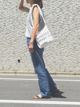 「Folk(フォーク)のアイテム」を使った、mikiさん(レディース・170cm)の夏コーディネート