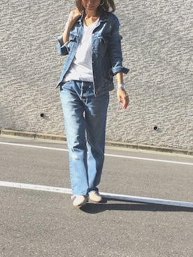 「Soierie（ソワリー）のアイテム」を使った、mikiさん（レディース・168cm）の秋コーディネート