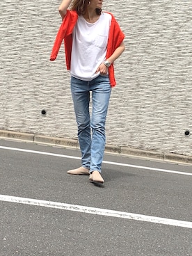 「Soierie（ソワリー）のアイテム」を使った、mikiさん（レディース・168cm）の春コーディネート