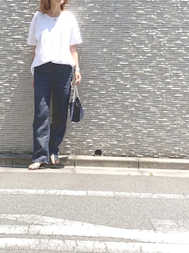 「Soierie（ソワリー）のアイテム」を使った、mikiさん（レディース・168cm）の春コーディネート