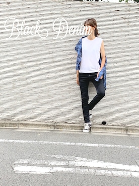 「Soierie（ソワリー）のアイテム」を使った、mikiさん（レディース・168cm）の秋コーディネート