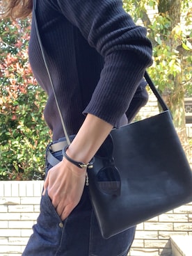 「ブレスレット」｜mikiさん（レディース・168cm）の春コーディネート