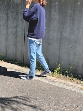 「アイテム（バングル/リストバンド）」を使った、mikiさん（レディース・168cm）の春コーディネート