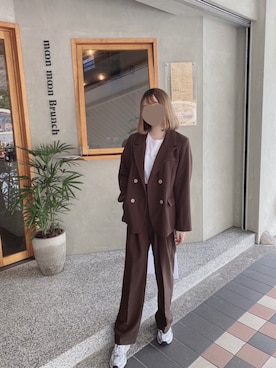「mr530」｜𝚖𝚘𝚕𝚕𝚢さん（レディース・160cm）の冬コーディネート