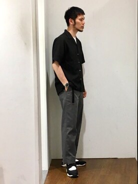 「MARNI（マルニ）のアイテム（シューズ）」を使った、yoshitoさん（メンズ・164cm）の夏コーディネート