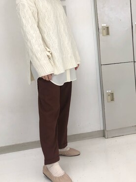 ルカさん（レディース・153cm）の冬コーディネート