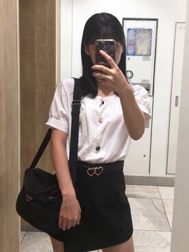 「SHOWROOM（ショールーム）のアイテム」を使った、nanoさん（レディース・160cm）の秋コーディネート