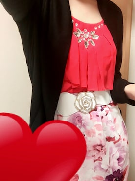 「MA*RS（アメーバーマーズ）のアイテム（その他アウター）」を使った、ぱむぱむさん（レディース・153cm）の春コーディネート