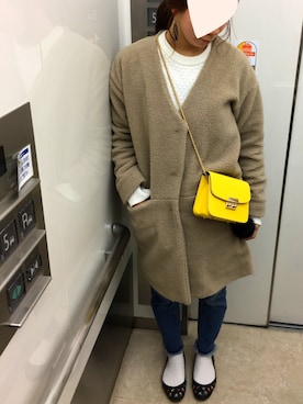 「SM2（エスエムツー）のアイテム（その他アウター）」を使った、hsmt_imokoさん（レディース・159cm）の冬コーディネート