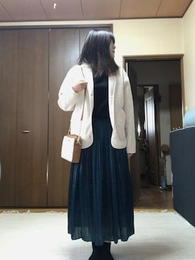 「奇跡のスカート」｜トラさん（レディース・162cm）の秋コーディネート