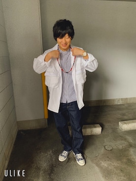 「JOURNAL STANDARD（ジャーナルスタンダード）のアイテム（アクセサリー）」を使った、toshi5555さん（メンズ・168cm）の春コーディネート