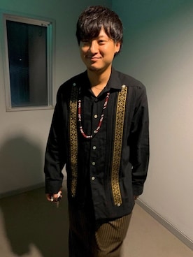 「JOURNAL STANDARD（ジャーナルスタンダード）のアイテム（アクセサリー）」を使った、toshi5555さん（メンズ・168cm）の夏コーディネート