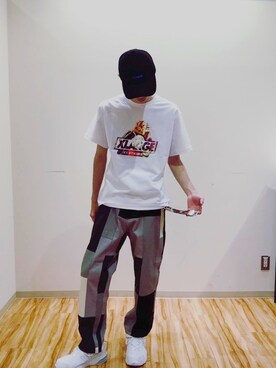 ヒュウガさん（メンズ・180cm）の夏コーディネート