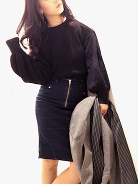 midoriさん（レディース・164cm）の冬コーディネート