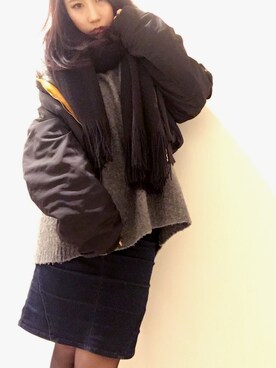 midoriさん（レディース・164cm）の冬コーディネート
