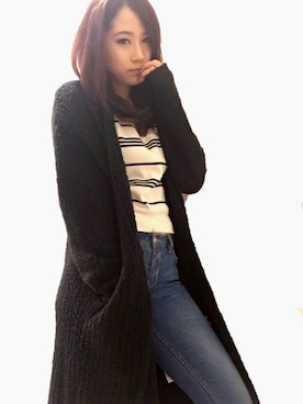 「LILIDIA（リリディア）のアイテム」を使った、midoriさん（レディース・164cm）の春コーディネート