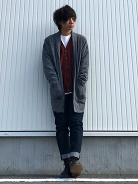 「オシャレパッソ」｜KAK-KUN(相互フォロー)さん（メンズ・168cm）の秋コーディネート