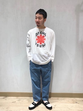 「WEYEP（ウィエップ）のアイテム」を使った、takushutoさん（メンズ・173cm）の夏コーディネート