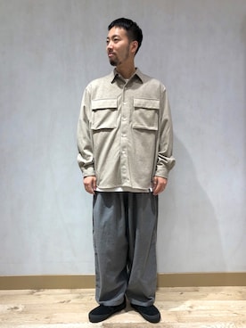 「BIG MAC（ビッグマック）のアイテム（トップス）」を使った、takushutoさん（メンズ・173cm）の秋コーディネート