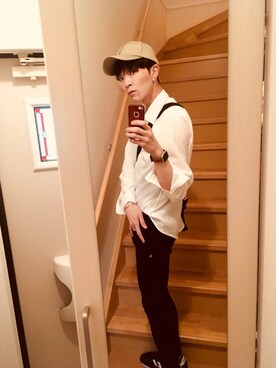 「dictionary（ディクショナリー）のアイテム」を使った、KIM@Tさん（メンズ・183cm）の春コーディネート