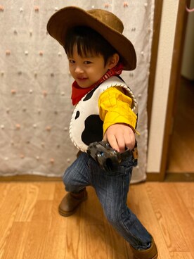「アイテム（ブーツ）」を使った、さゆりさん（レディース・153cm）の春コーディネート