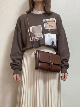 kanさん（レディース・158cm）の春コーディネート