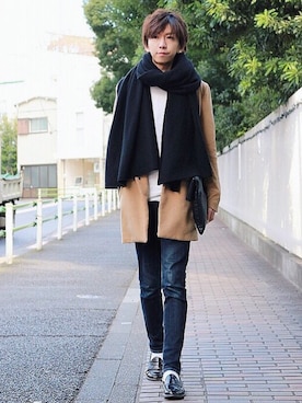 ヤマダ コウキさん(メンズ・178cm)の冬コーディネート