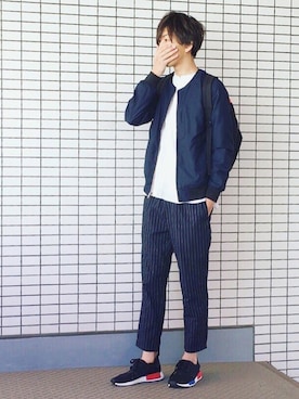 ヤマダ コウキさん（メンズ・178cm）の冬コーディネート