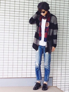 ヤマダ コウキさん（メンズ・178cm）の春コーディネート