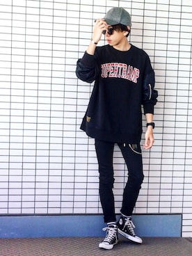 ヤマダ コウキさん(メンズ・178cm)の春コーディネート