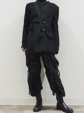 「アイテム（カーゴパンツ）」を使った、ひら丸さん（メンズ・178cm）の夏コーディネート